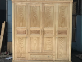 Tủ Quần Áo Gỗ Sồi Nga Đẹp Rẻ Khách Tin Dùng & Báo Giá Chi Tiết