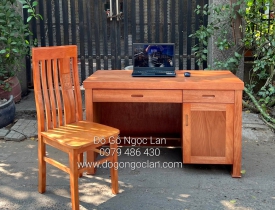 Bàn Học Sinh Gỗ Tự Nhiên Giá Rẻ Hà Nội
