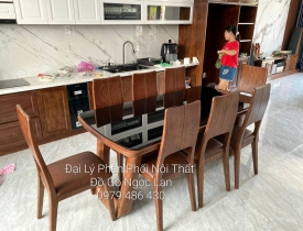 Xu Hướng Bàn Ăn gỗ Tự Nhiên Hiện Đại Kiểu Dáng Mới Lạ 