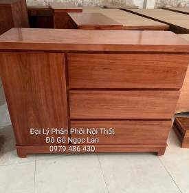 Tủ Nhật Gỗ Xoan Đào Đa Năng Cho Phòng Ngủ Và Phòng Khách 1m, 1m2