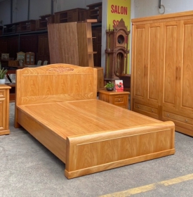Combo phòng ngủ gỗ gõ đỏ hiện đại ,cao cấp CBGG 05 