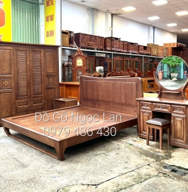 Combo Phòng Ngủ Gỗ Sồi - Cao Cấp - Hiện Đại - Sang Trọng 