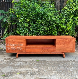 KỆ TIVI GỖ HƯƠNG ĐÁ CHÂN XOẮN CAO CẤP 