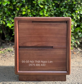 TỦ ĐẦU GIƯỜNG GỖ MUN 2 NGĂN KÉO HIỆN ĐẠI 
