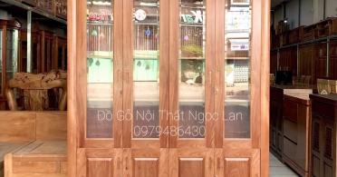 Tủ Hồ Sơ Gỗ Tự Nhiên Đẹp Đa Công Dụng Tại TP Hà Nội 