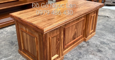 30+ Mẫu Bàn Làm Việc Giám Đốc Gỗ Tự Nhiên Đẹp , Chất Lượng