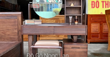 Hướng Dẫn Lựa Chọn Bàn Trang Điểm Gỗ Tự Nhiên Cho Phái Đẹp