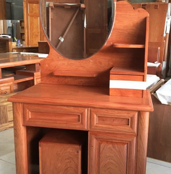 Bàn trang điểm gỗ hương đá  mẫu hiện đại  B HD 03