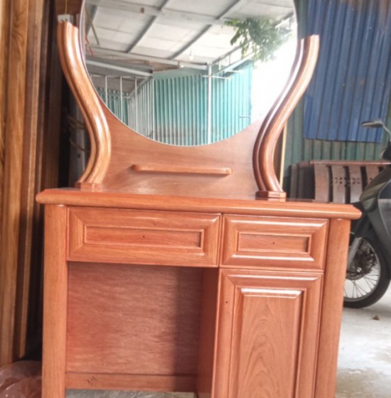 Bàn trang điểm gỗ hương đá  mẫu hiện đại  B HD 03