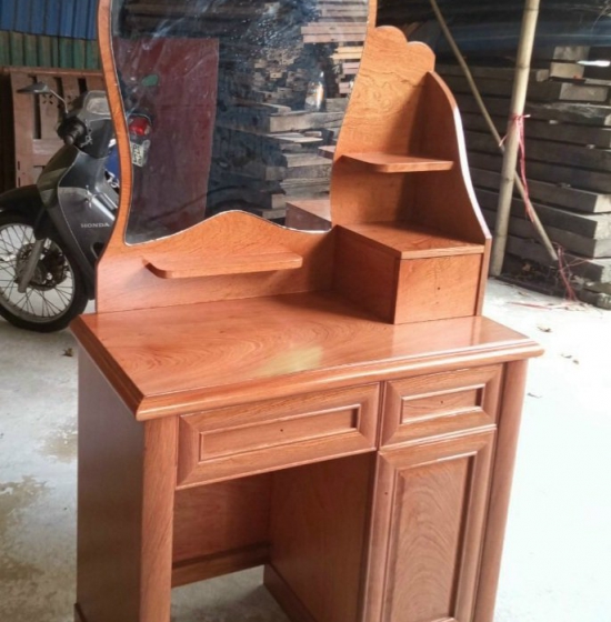 Bàn trang điểm gỗ hương đá  mẫu hiện đại  B HD 03