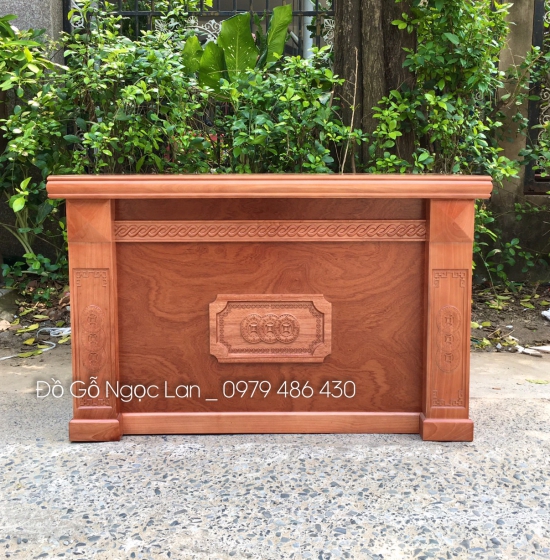 Bàn làm việc gỗ Xoan đào - cao cấp 