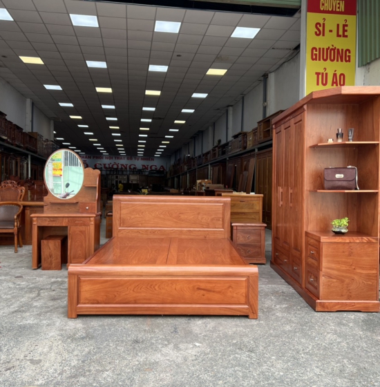 Combo  gỗ hương đá mẫu trơn ,hiện đại CB HD 06