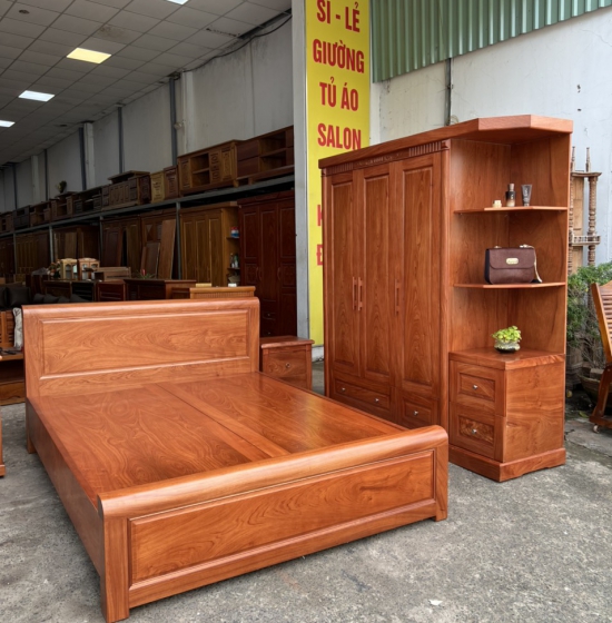 Combo  gỗ hương đá mẫu trơn ,hiện đại CB HD 06