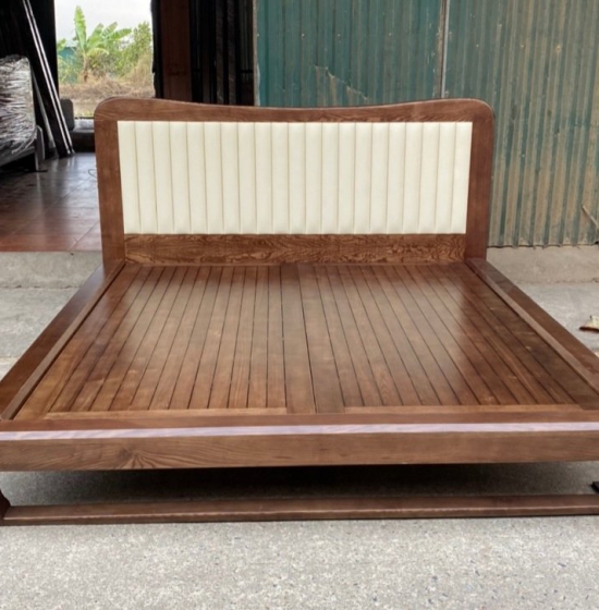 Giường ngủ gỗ sồi mẫu nhật hiện đại G GS 06