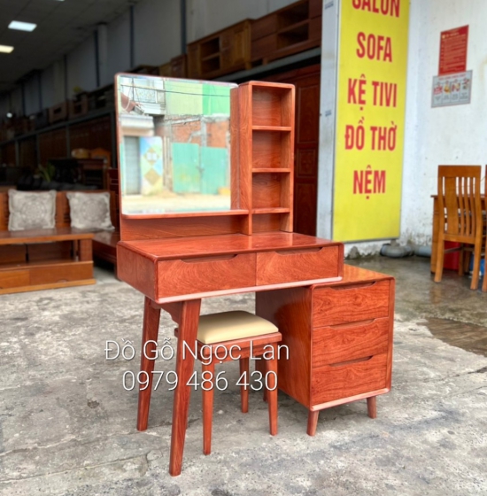 Bàn trang điểm gỗ hương đá mẫu hiện đại ,sang trọng 