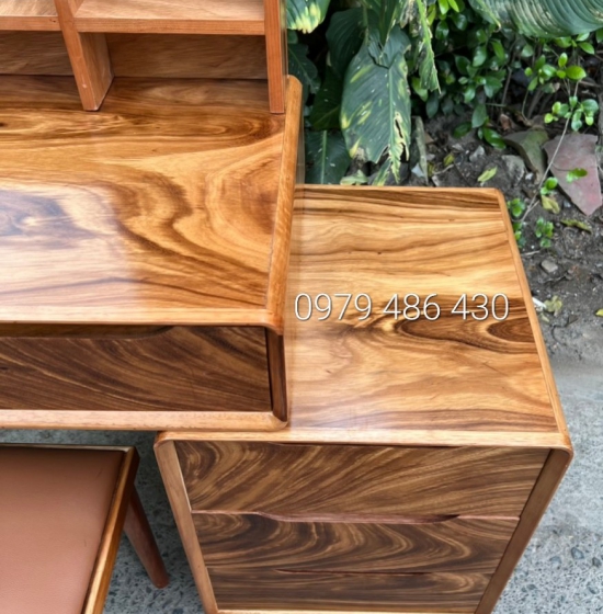 Bàn trang điểm gỗ hương xám hiện đại , sang trọng B HX  05