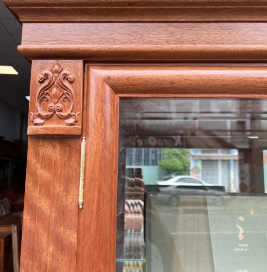 Tủ Rượu Vuông Gỗ Xoan Đào Cao Cấp 1M Đẹp Sang Trọng TR 0̀55