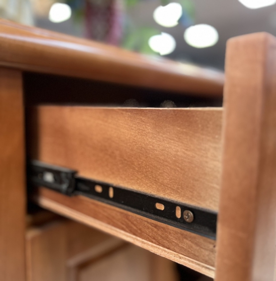 Tủ Giầy Dép Gỗ Xoan Đào Tự Nhiên 4 Cánh Hiện Đại TG 019