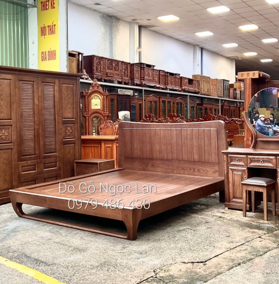 Combo Phòng Ngủ Gỗ Sồi - Cao Cấp - Hiện Đại - Sang Trọng 