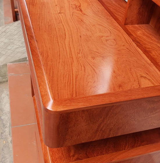 BÀN TRANG ĐIỂM GỖ HƯƠNG ĐÁ 1M GƯƠNG LES - HIỆN ĐẠI 