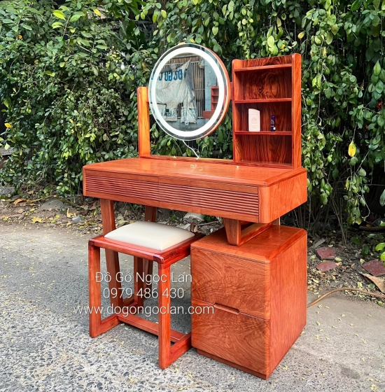  Bàn Trang Điểm Gỗ Hương Đá Tự Nhiên 1m BP 280