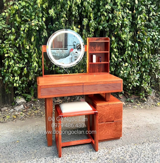  Bàn Trang Điểm Gỗ Hương Đá Tự Nhiên 1m BP 280