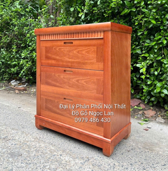 Tủ Nhật Ngăn Kéo Đa Năng Gỗ Xoan Đào 80cm 